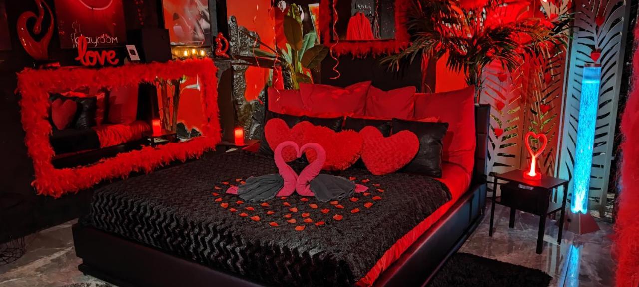 غرونوبل Loft Romantique Hammam Spa Privatif Playroom المظهر الخارجي الصورة