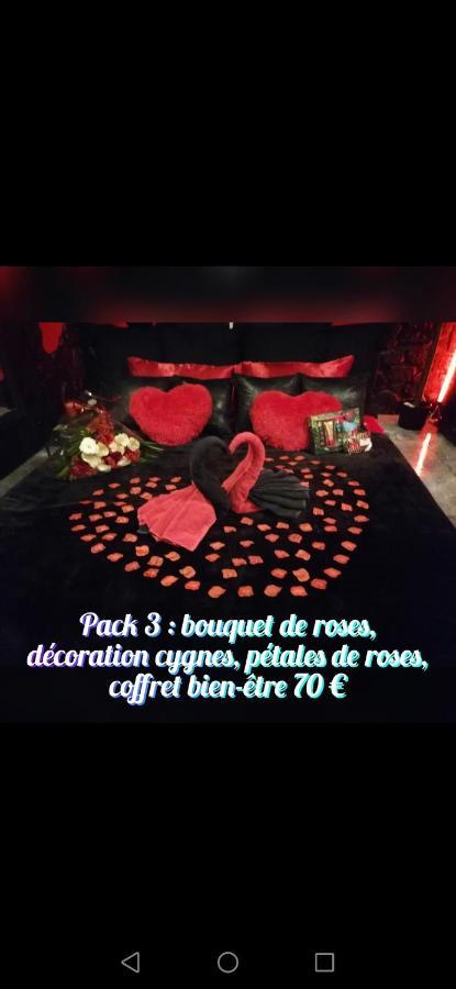 غرونوبل Loft Romantique Hammam Spa Privatif Playroom المظهر الخارجي الصورة