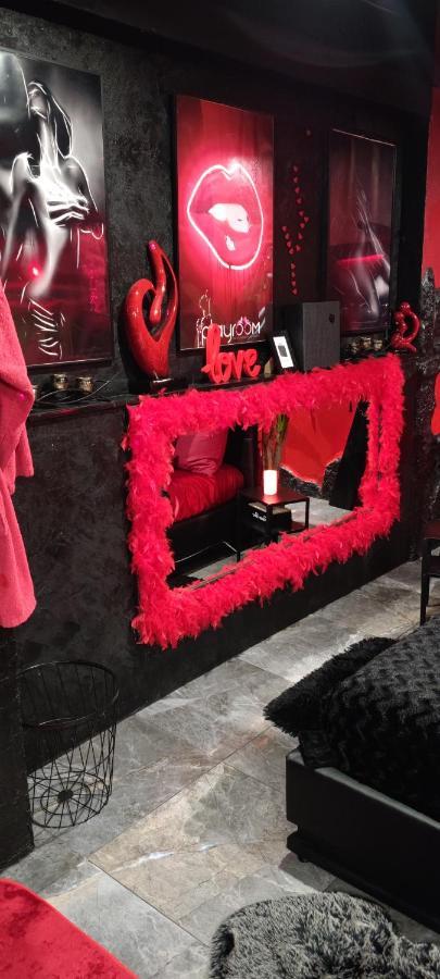 غرونوبل Loft Romantique Hammam Spa Privatif Playroom المظهر الخارجي الصورة