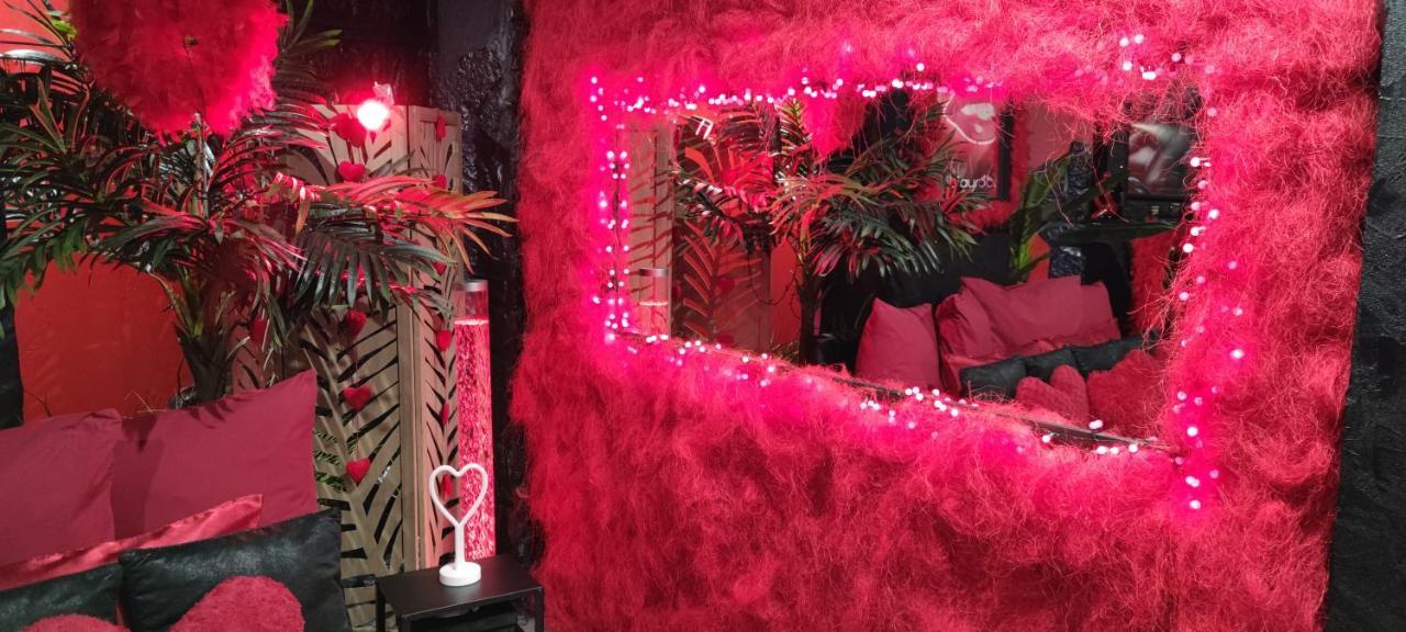 غرونوبل Loft Romantique Hammam Spa Privatif Playroom المظهر الخارجي الصورة